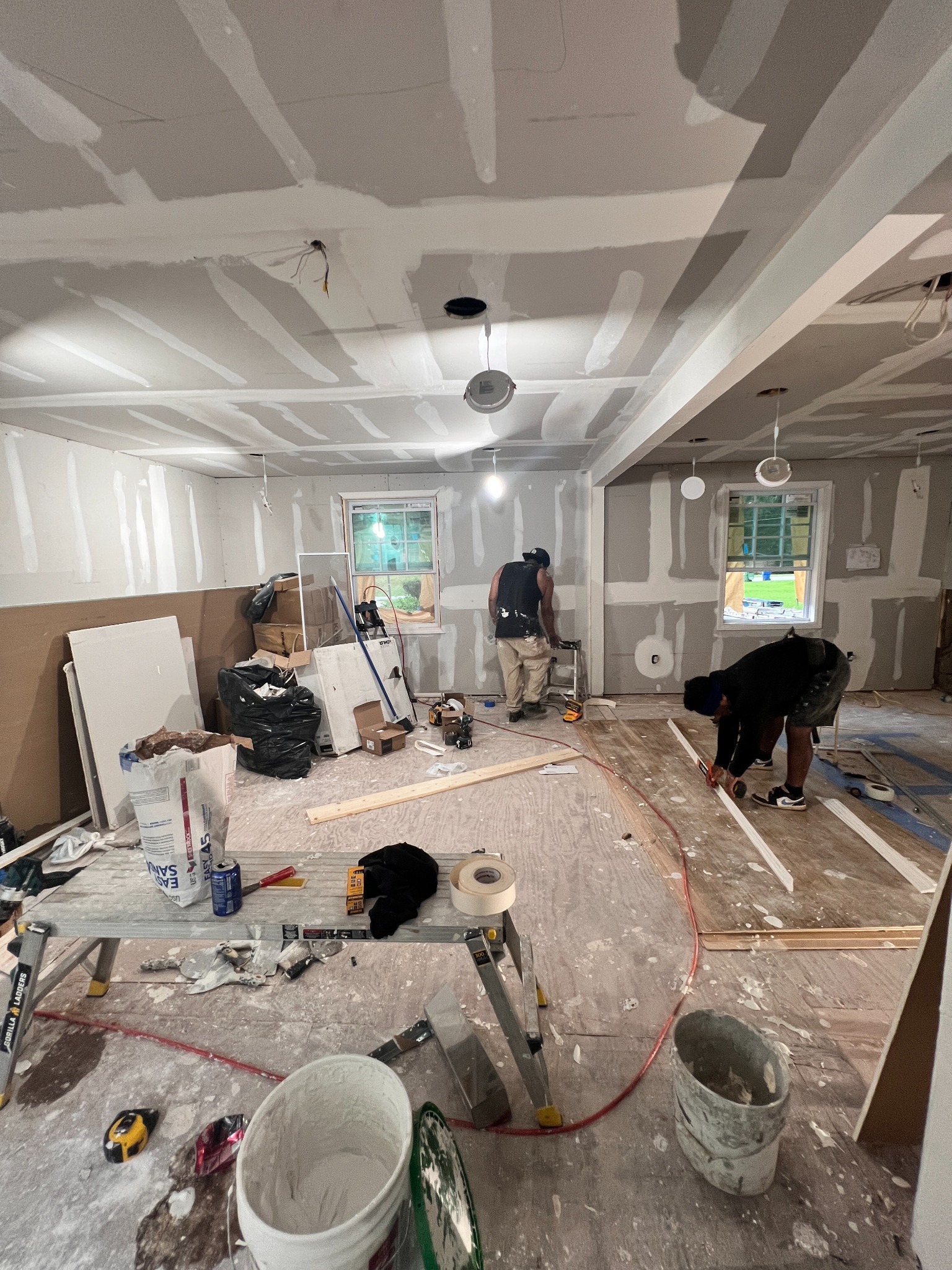 Atlanta guest apartment during construction
